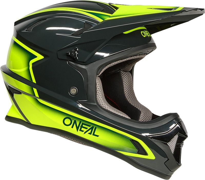 Casque Integral O'Neal Sonus Slick Gris/Jaune Fluo