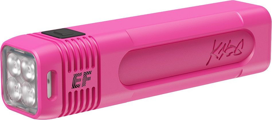 Paire d'Éclairages Knog x EF Blinder 900 Front Light & Plus Rear Bike Light Rose