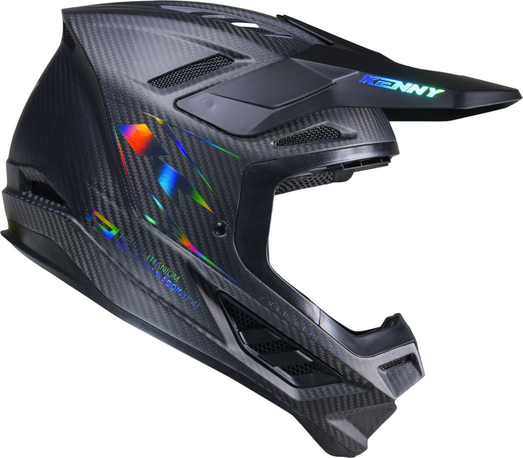 Casque Intégral Kenny Titanium Carbone Matt Holographic 