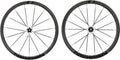 Paire roues carbone Newmen Streem C.35 C.38 VONOA rayon carbone
