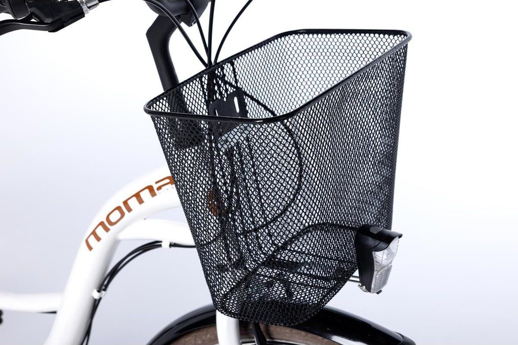 Vélo de Ville URBAN 28 , SHIMANO 21v - Blanc