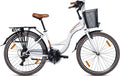 Vélo de Ville URBAN 26 , SHIMANO 21v - Blanc