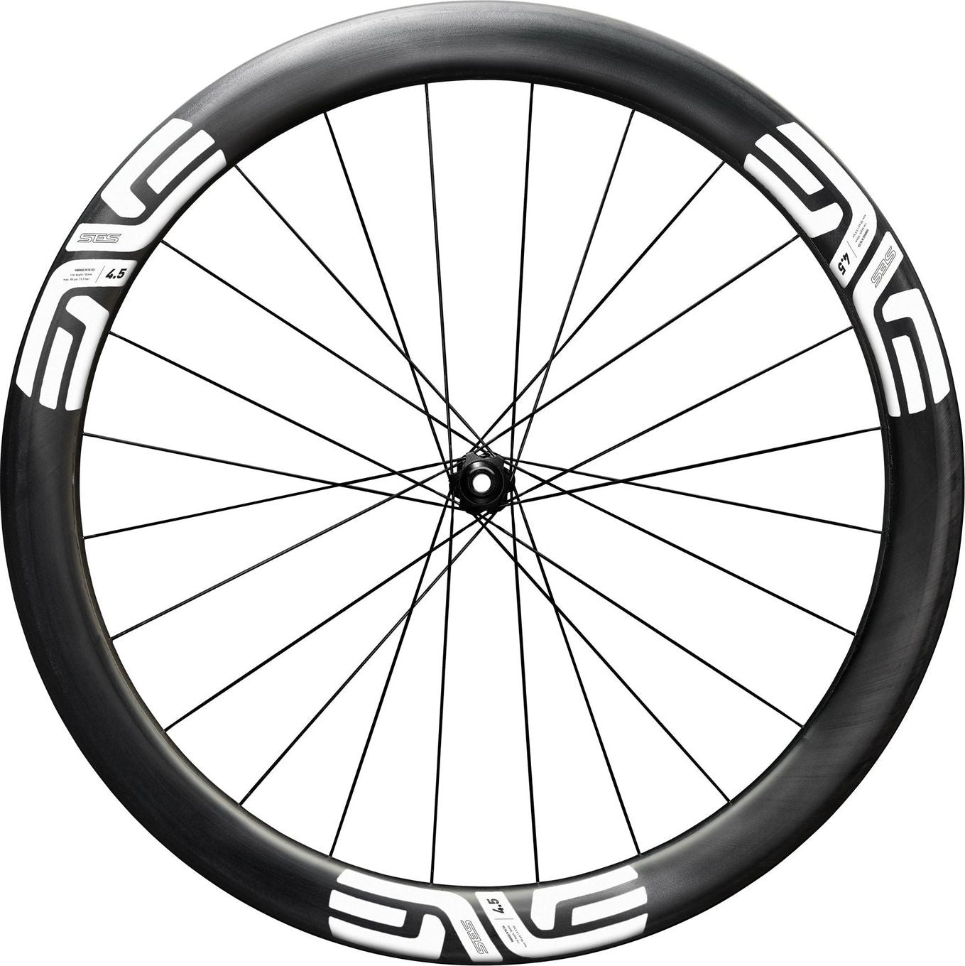Paire de Roues Enve SES 4.5 700 mm | 12x100 - 12x142 mm | Center Lock | Stickers Blancs