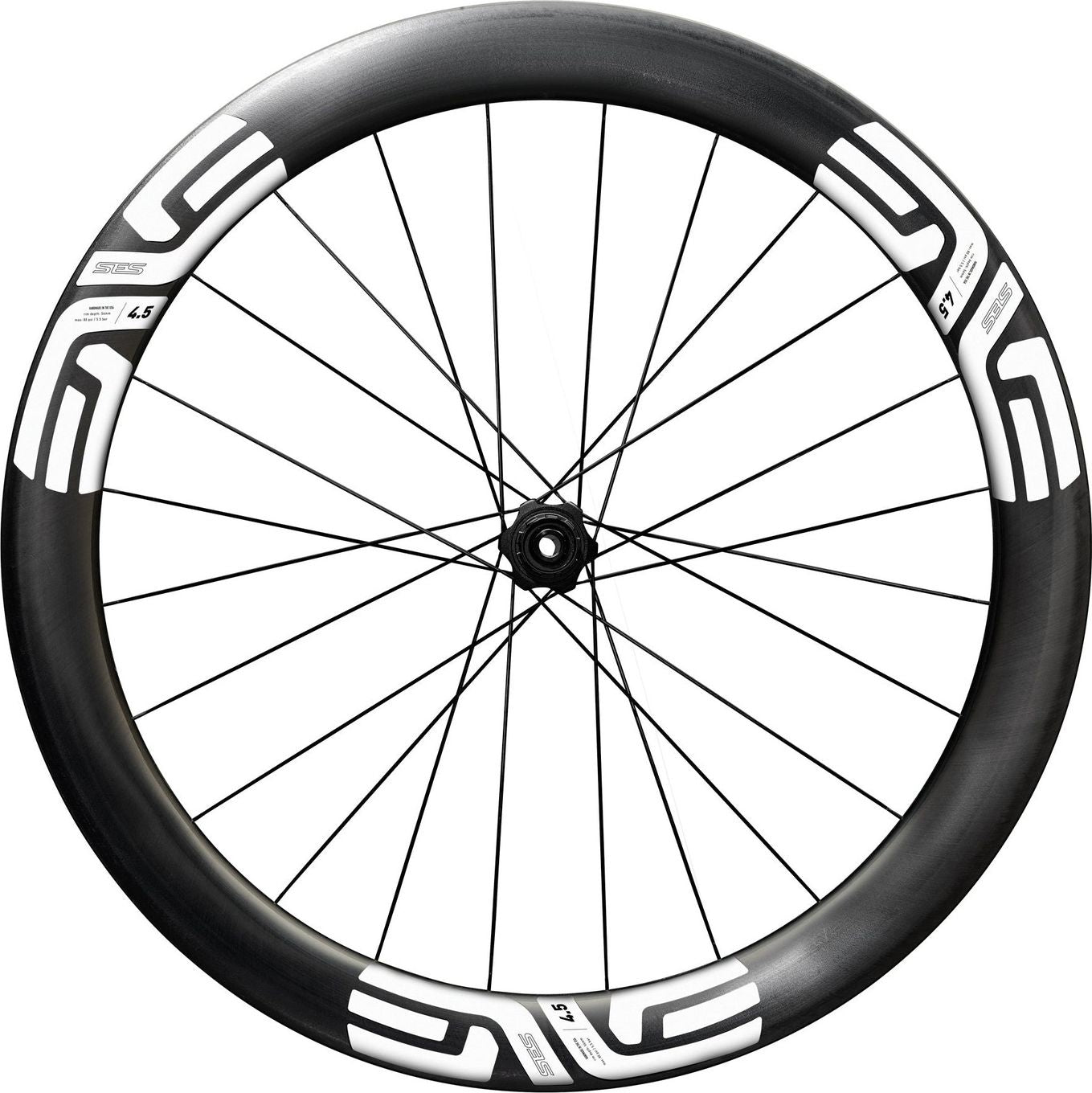 Paire de Roues Enve SES 4.5 700 mm | 12x100 - 12x142 mm | Center Lock | Stickers Blancs