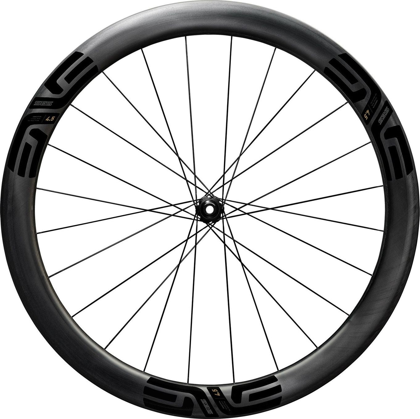Paire de Roues Enve SES 4.5 700 mm | 12x100 - 12x142 mm | Center Lock | Stickers Noirs