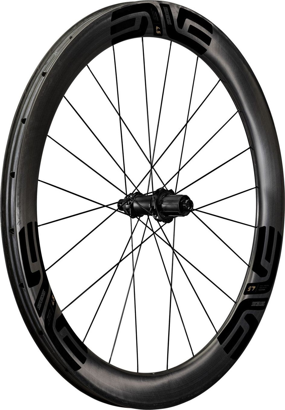 Paire de Roues Enve SES 4.5 700 mm | 12x100 - 12x142 mm | Center Lock | Stickers Noirs