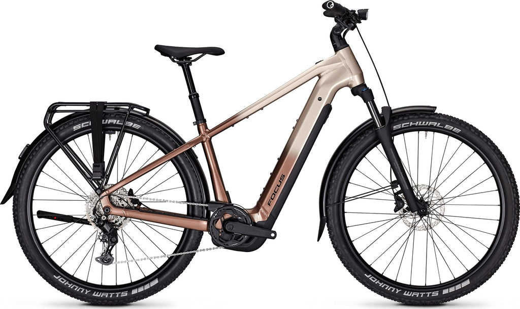 VTC Électrique Focus Aventura² 6.7 Shimano Cues 9V 540Wh 29'' Marron/Beige 2026