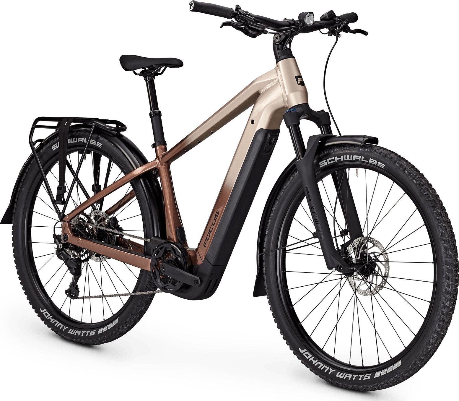 VTC Électrique Focus Aventura² 6.7 Shimano Cues 9V 540Wh 29'' Marron/Beige 2026