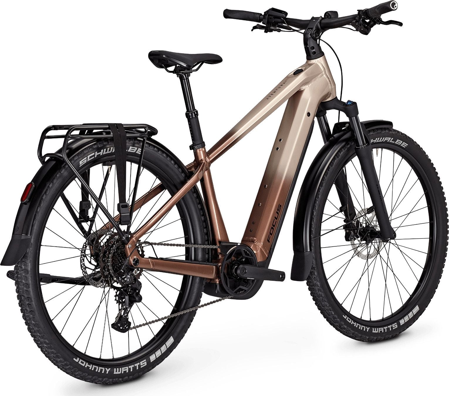 VTC Électrique Focus Aventura² 6.7 Shimano Cues 9V 540Wh 29'' Marron/Beige 2026