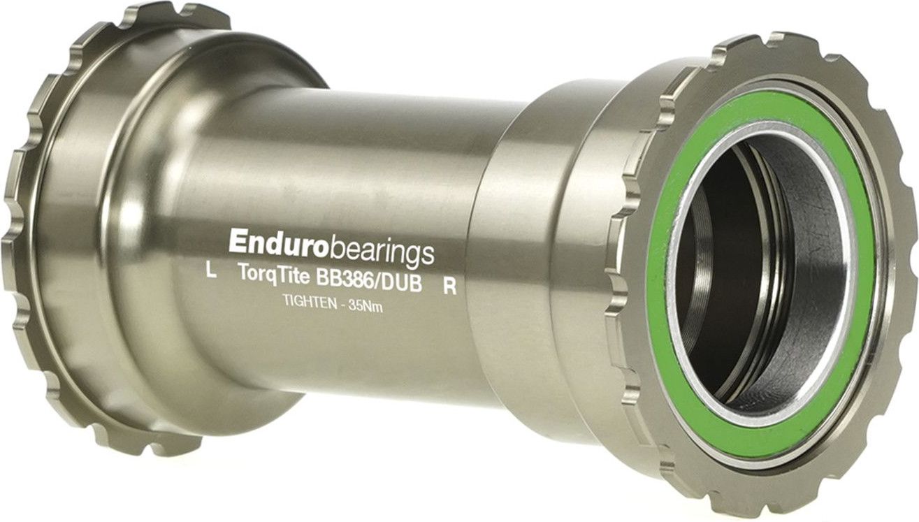 Boitier de Pédalier Enduro Bearings TorqTite BB386 pour Sram DUB Beige