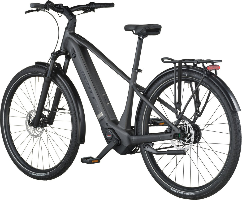 VTC Électrique Scott Sub Tour 30 Shimano Nexus 5V 540Wh 700mm Gris