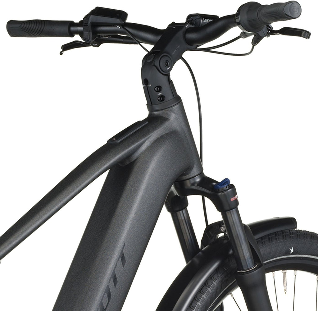 VTC Électrique Scott Sub Tour 30 Shimano Nexus 5V 540Wh 700mm Gris