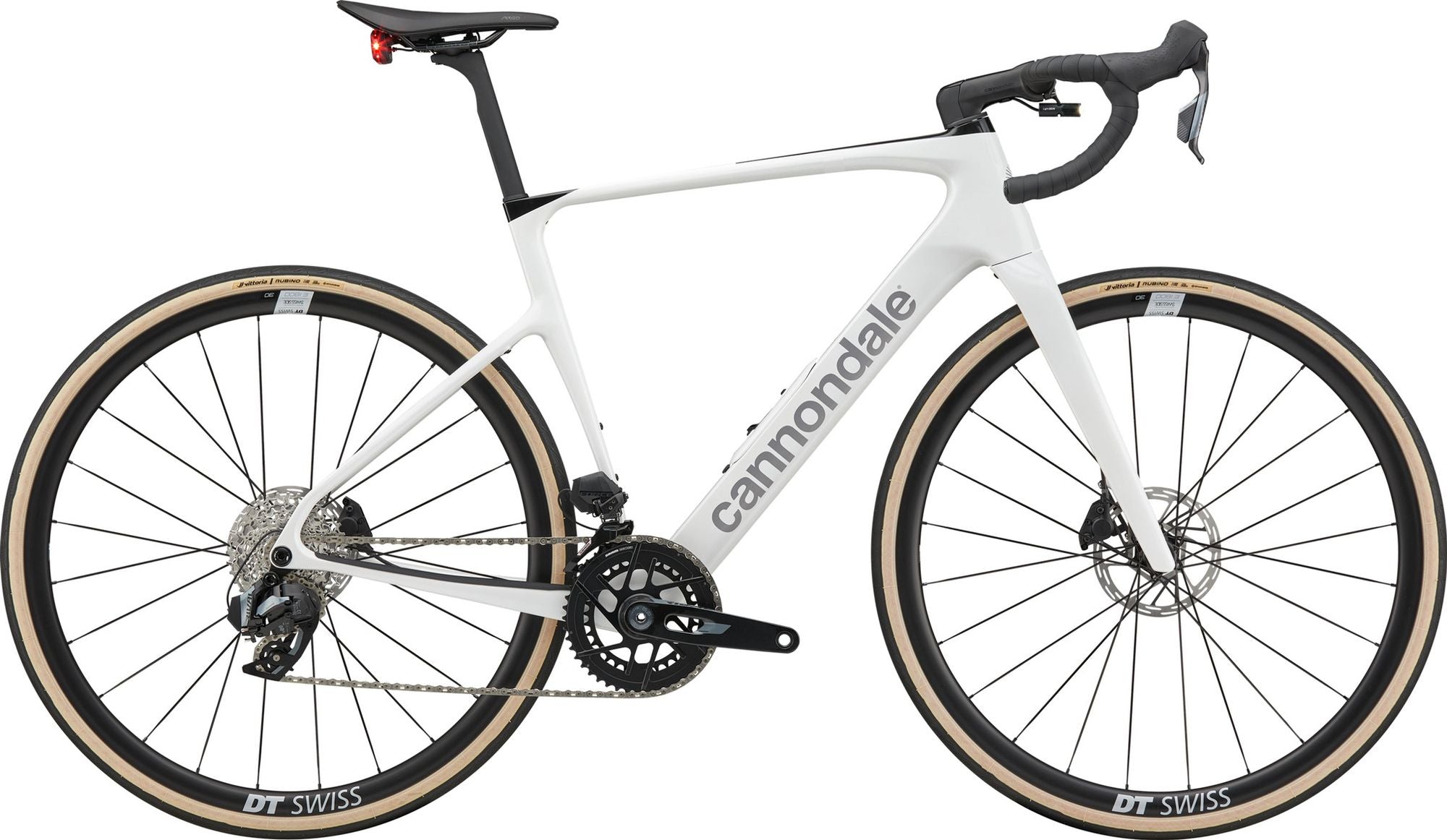 Vélo de Route Cannondale Synapse Carbon 3 SmartSense Sram Rival AXS 12V 700 mm Blanc