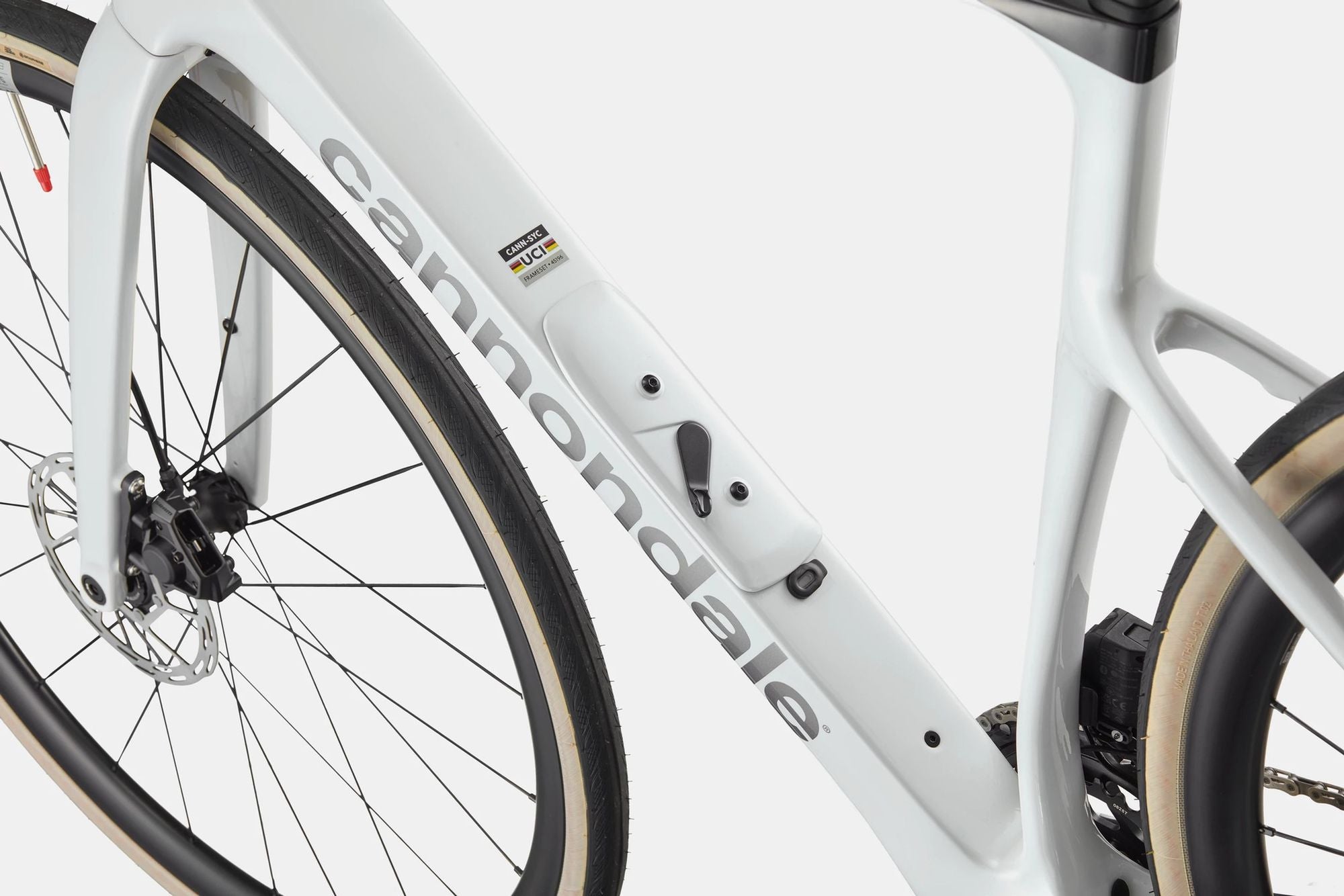 Vélo de Route Cannondale Synapse Carbon 3 SmartSense Sram Rival AXS 12V 700 mm Blanc