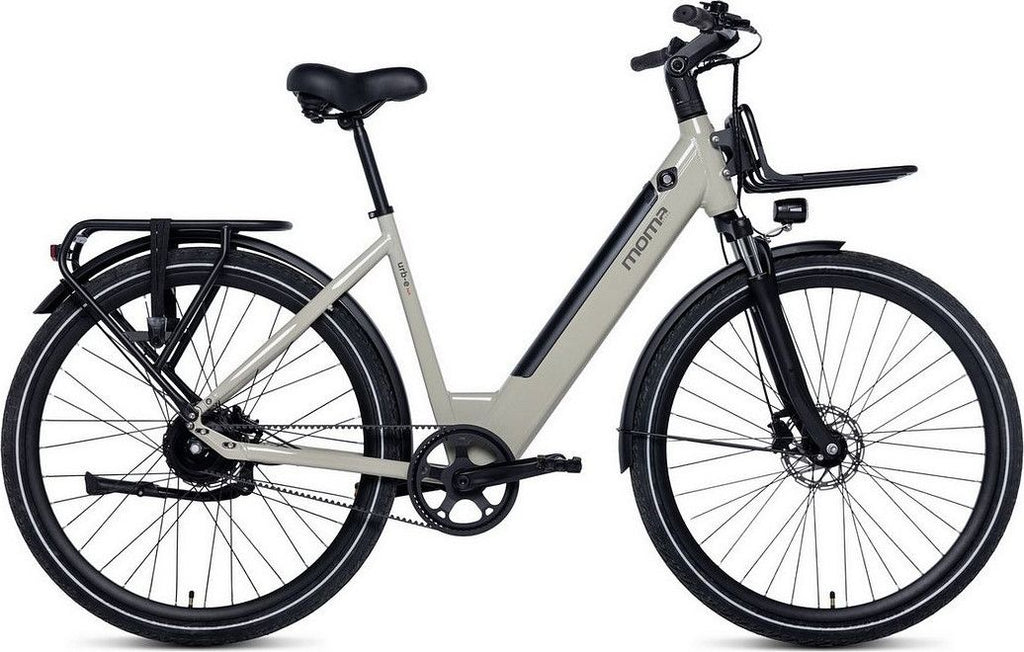 Vélo Electrique de Ville, Urb-e BELT 28  - Transmission Automatique avec courroie, BAFANG 2 Speed - Autonomie 80km