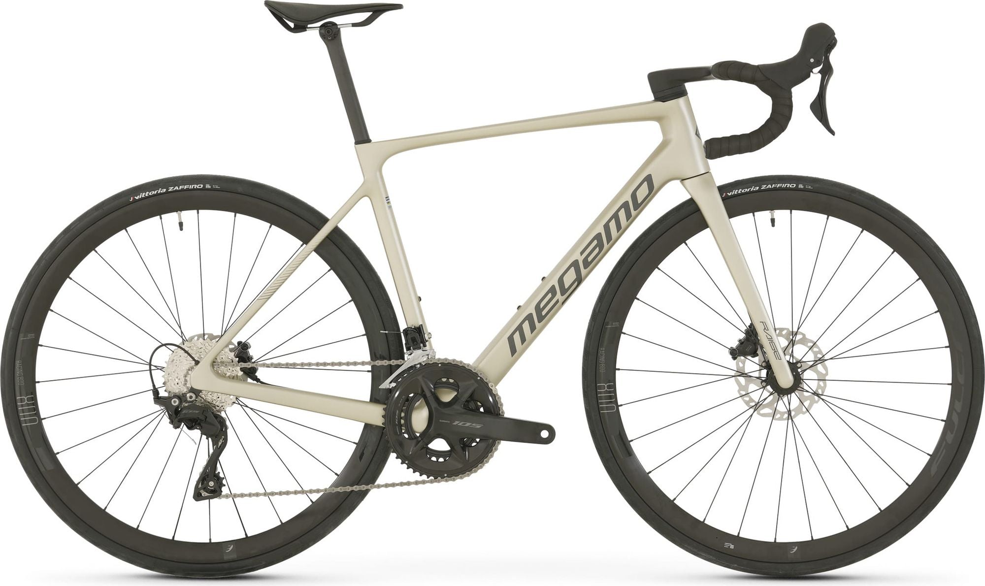 Vélo de Route Megamo Raise 20 Shimano 105 R7100 12V 700 mm Beige 2026