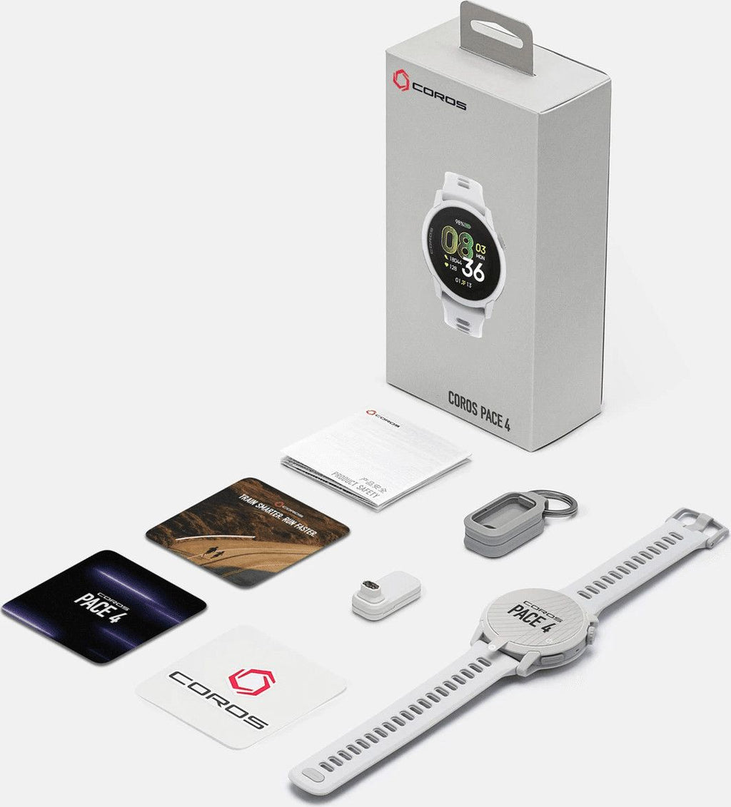 Montre GPS Coros Pace 4 Silicone Blanc