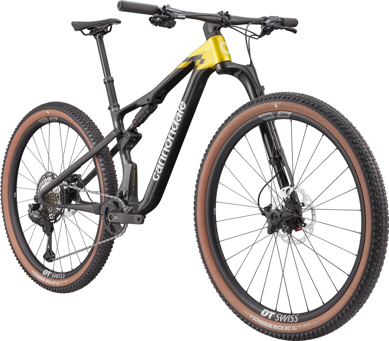 VTT Tout-Suspendu Cannondale Scalpel 2 Lefty Carbone 29'' Shimano 12V Noir/Jaune