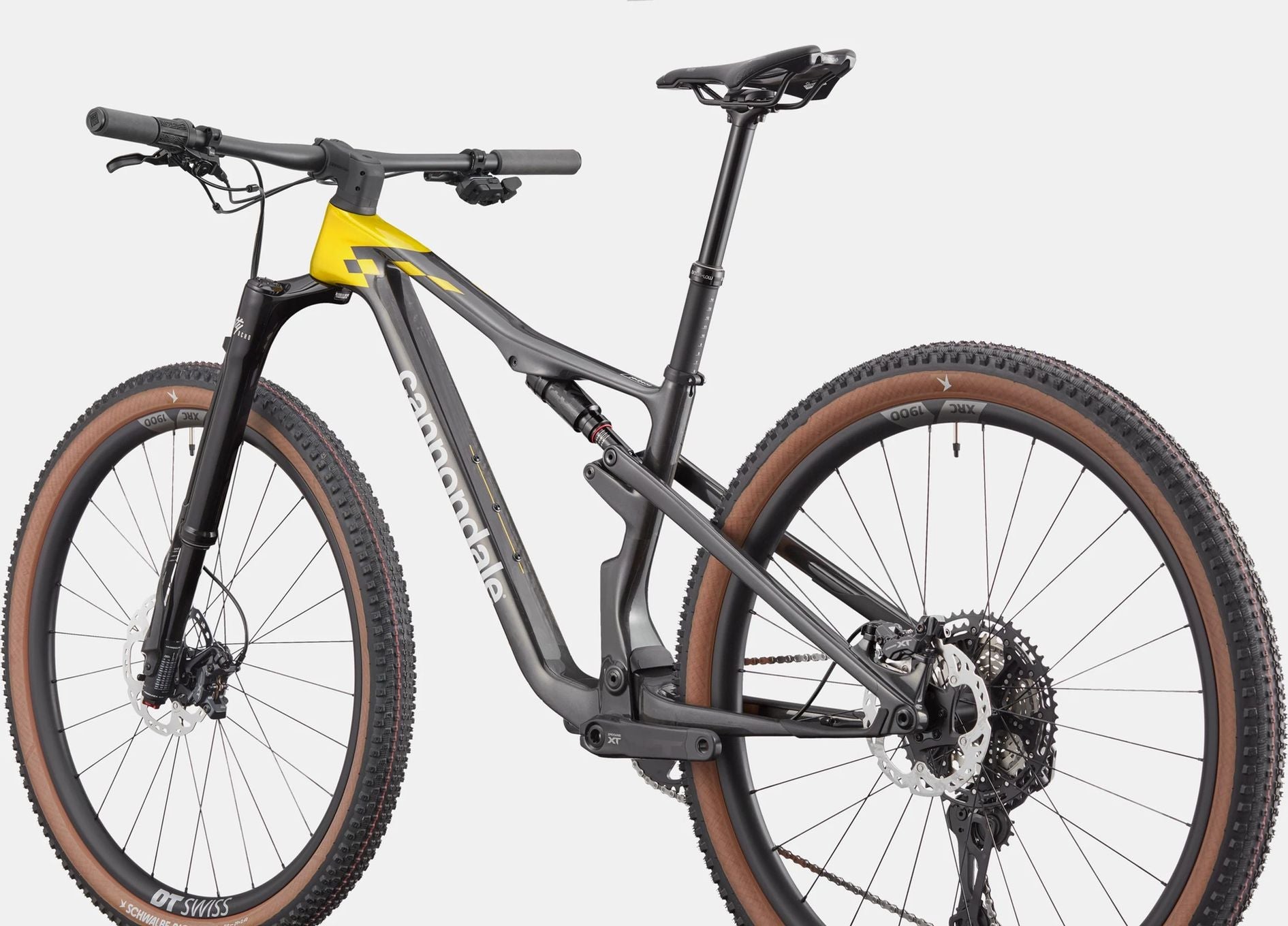 VTT Tout-Suspendu Cannondale Scalpel 2 Lefty Carbone 29'' Shimano 12V Noir/Jaune