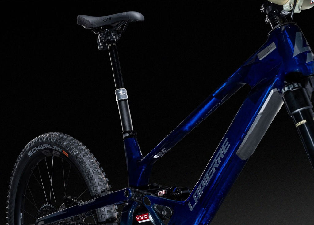 VTT Tout Suspendu Lapierre Spicy CF Team Sram 12V (29/27.5") Bleu Translucide 2025
