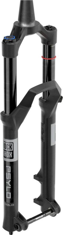Fourche Rockshox Psylo Gold 29'' Isolator RC DebonAir | Boost 15x110mm | Déport 44 | Noir Mat