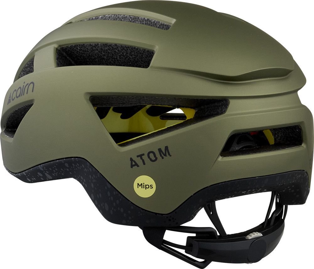 Casque Route Cairn Atom Mips Mat Metallic Vert