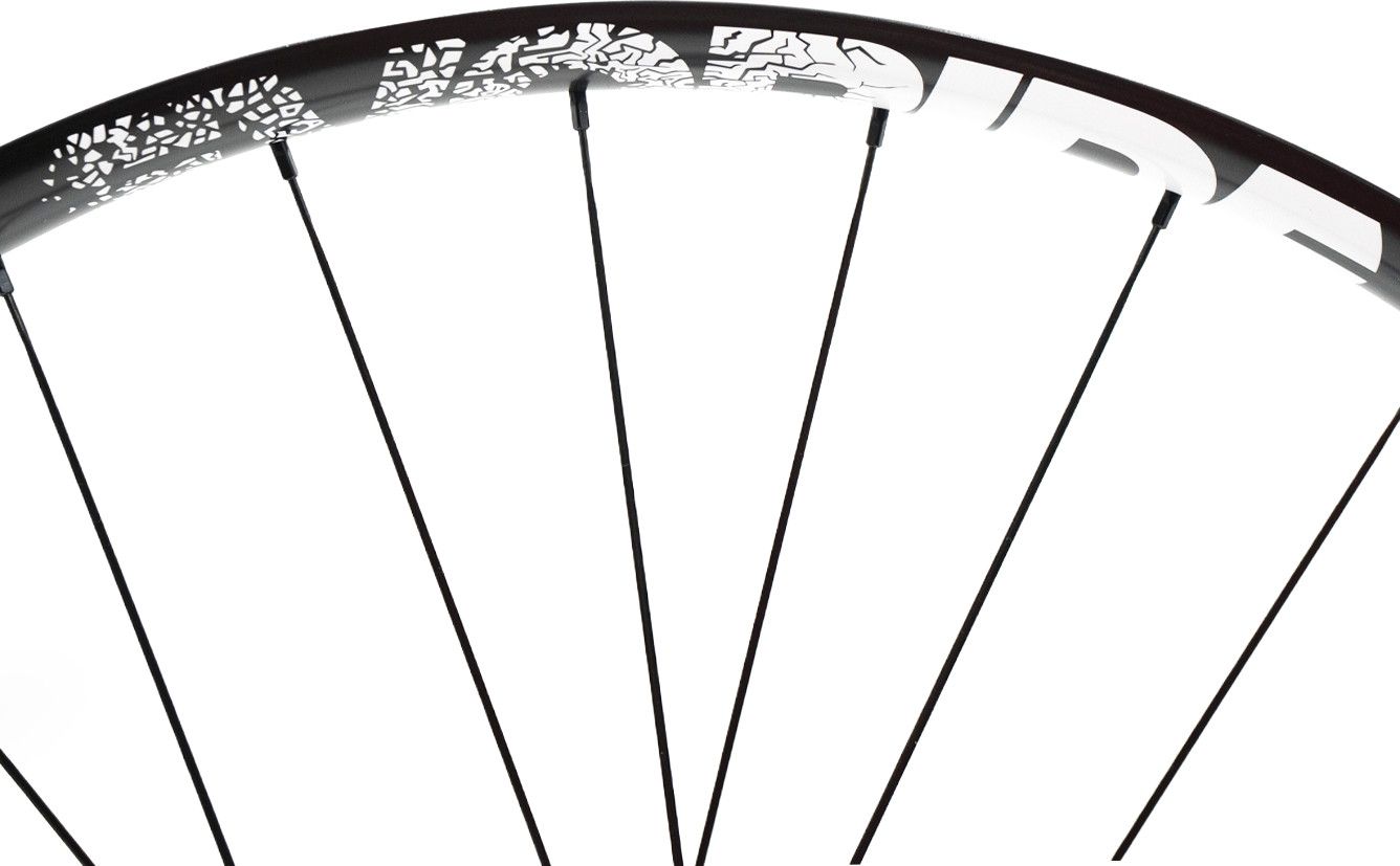 Paire de roues Evoride EvoGravel 18mm - Blanc - 700c Disque – 1200gr - 12x100 / 12x142 – Sram XDR - Centerlock – 2026