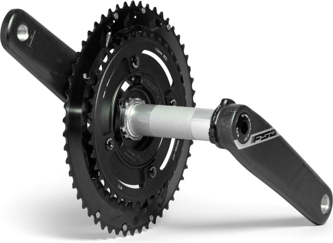 Pédalier Capteur de Puissance FSA K-Force Team Edition PowerBox 52/36 Dents 12V Noir