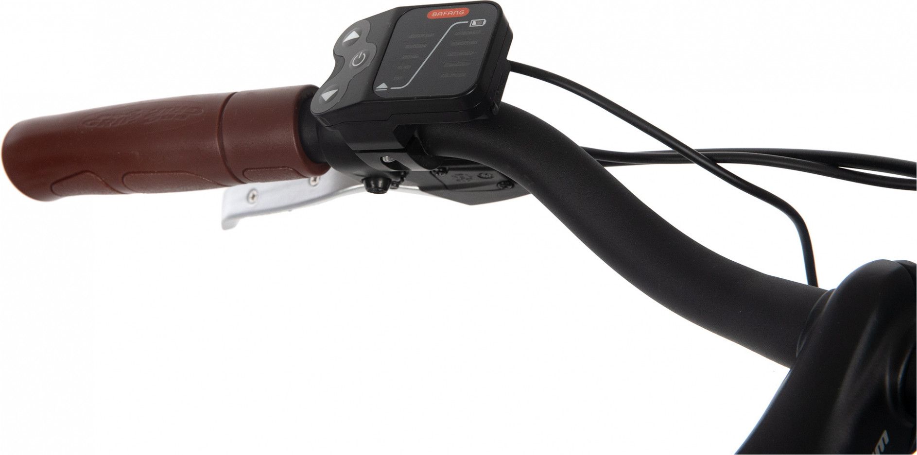 Vélo de Ville Électrique Mixte Bicyklet Claude Shimano Tourney 7V 500 Wh 700 mm Bleu Nuit Mat Marron T.48cm 167/185cm - Produit Reconditionné