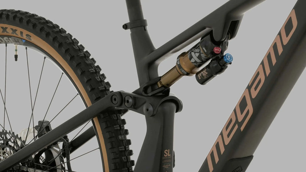 VTT Électrique Tout-Suspendu Megamo Reason CRB 03 Sram 12V 800Wh DJI 120Nm 29'' Noir 2026