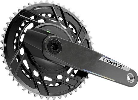 Pédalier Capteur de Puissance Sram Force E1 DUB 46-33 Dents 2x12V Noir (Sans Boitier)