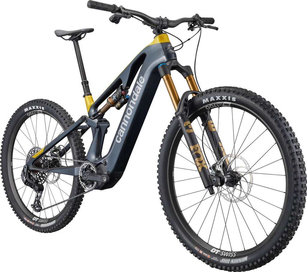 VTT Électrique Tout-Suspendu Cannondale Moterra SL 1 12V 600Wh Shimano 85Nm MX (29/27.5'') Bleu/Jaune
