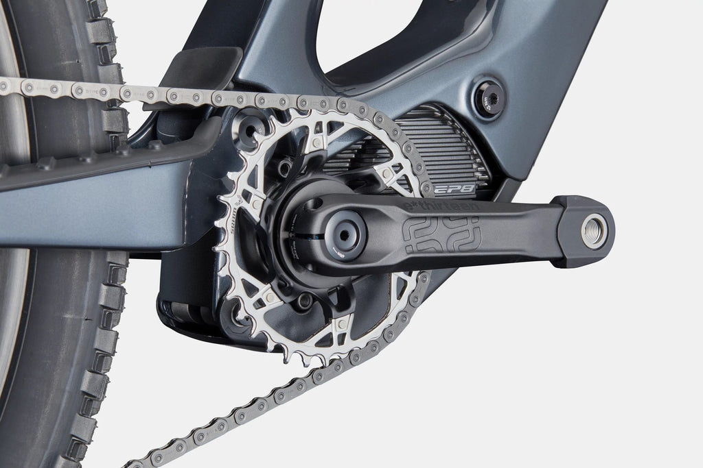 VTT Électrique Tout-Suspendu Cannondale Moterra SL 1 12V 600Wh Shimano 85Nm MX (29/27.5'') Bleu/Jaune