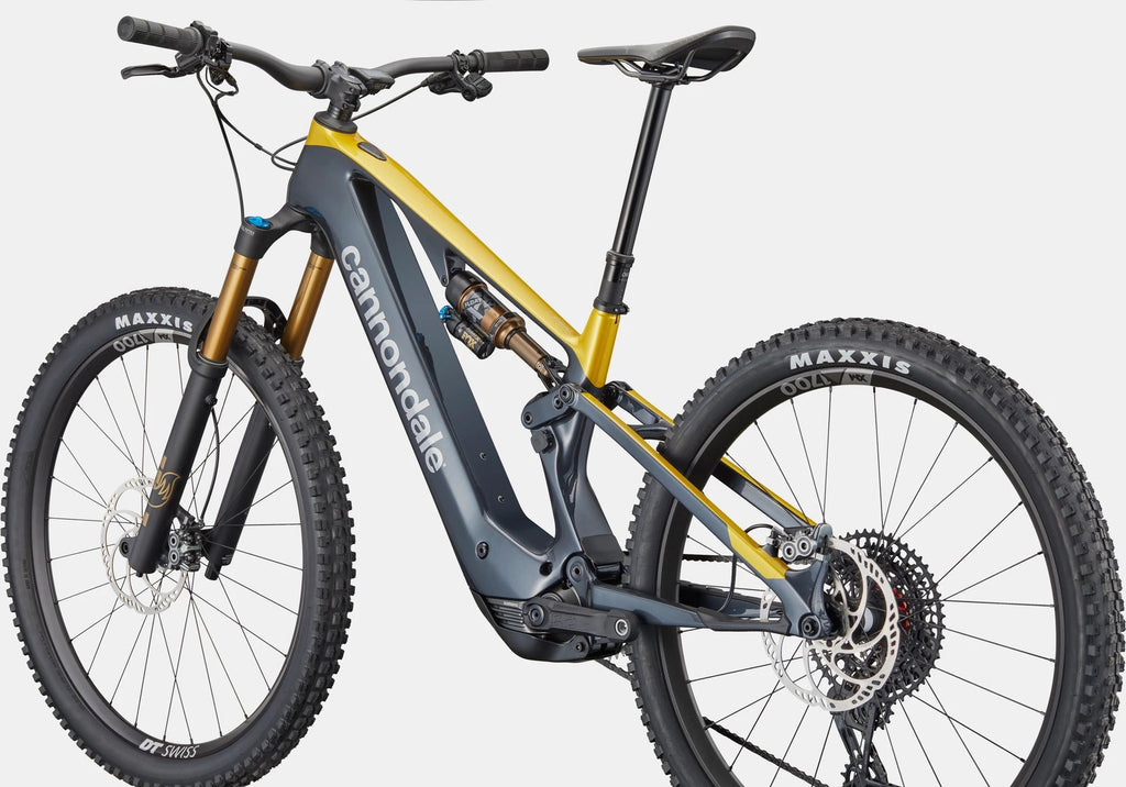 VTT Électrique Tout-Suspendu Cannondale Moterra SL 1 12V 600Wh Shimano 85Nm MX (29/27.5'') Bleu/Jaune