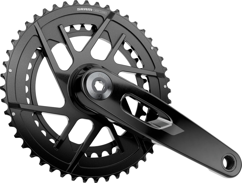 Pédalier Sram Rival E1 DUB 46-33 Dents 2x12V (sans boitier) Noir