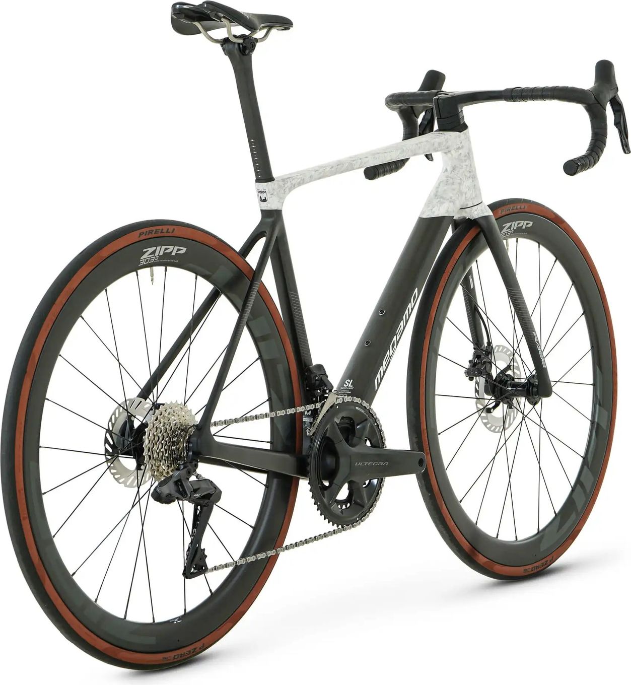 Vélo de Route Megamo Raise 05 CW Shimano Ultegra Di2 12V 700 mm Noir/Gris/Blanc 2026