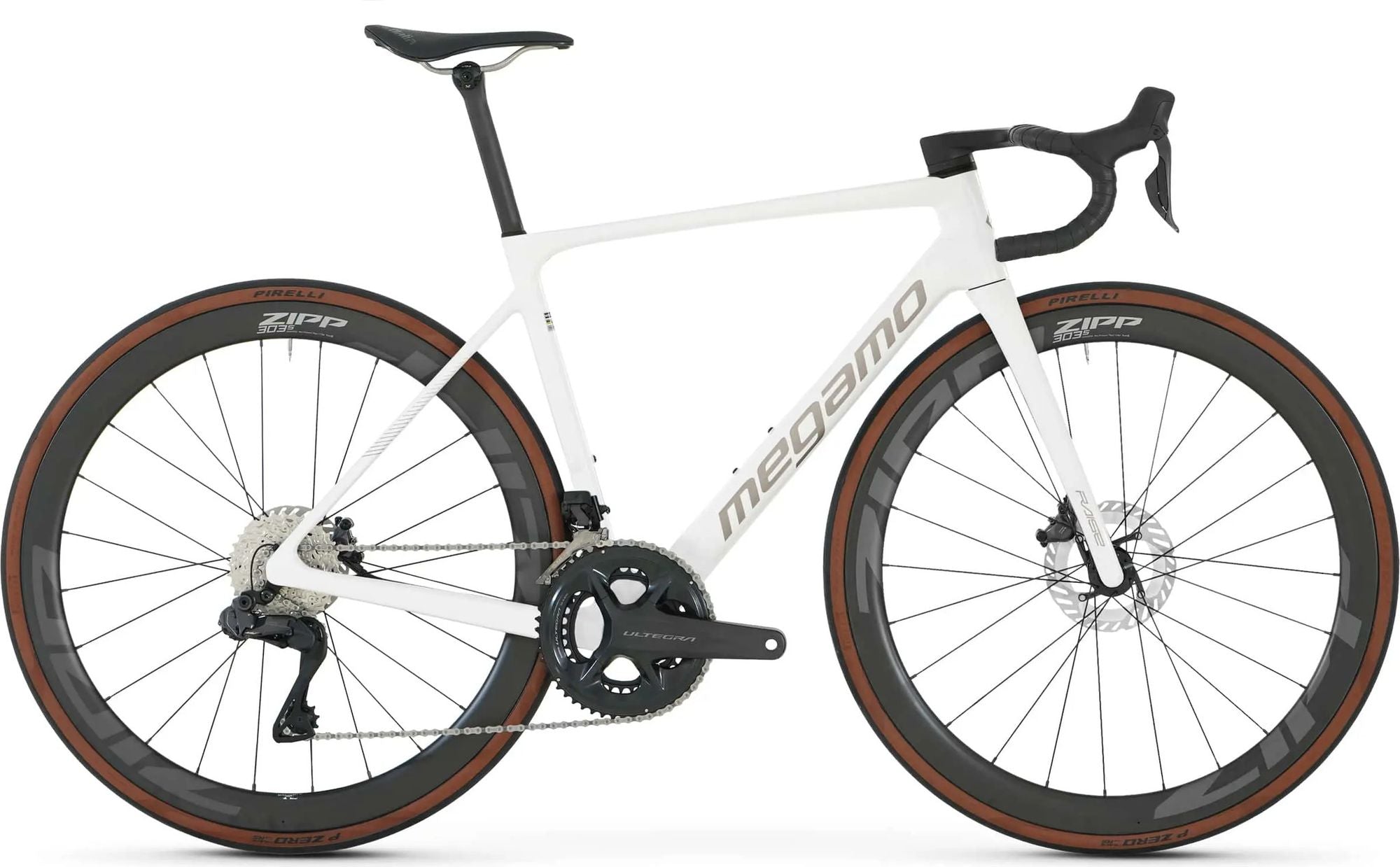 Vélo de Route Megamo Raise 05 CW Shimano Ultegra Di2 12V 700 mm Blanc 2026