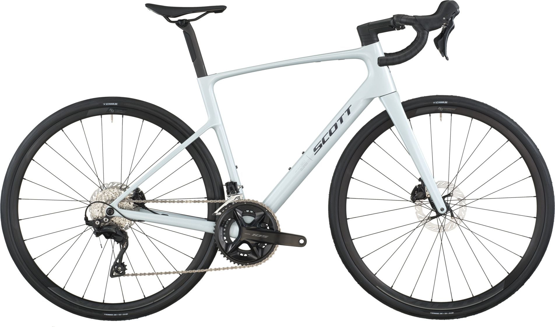 Vélo de Route Scott Addict 50 Shimano 105 12V 700 mm Gris 2025