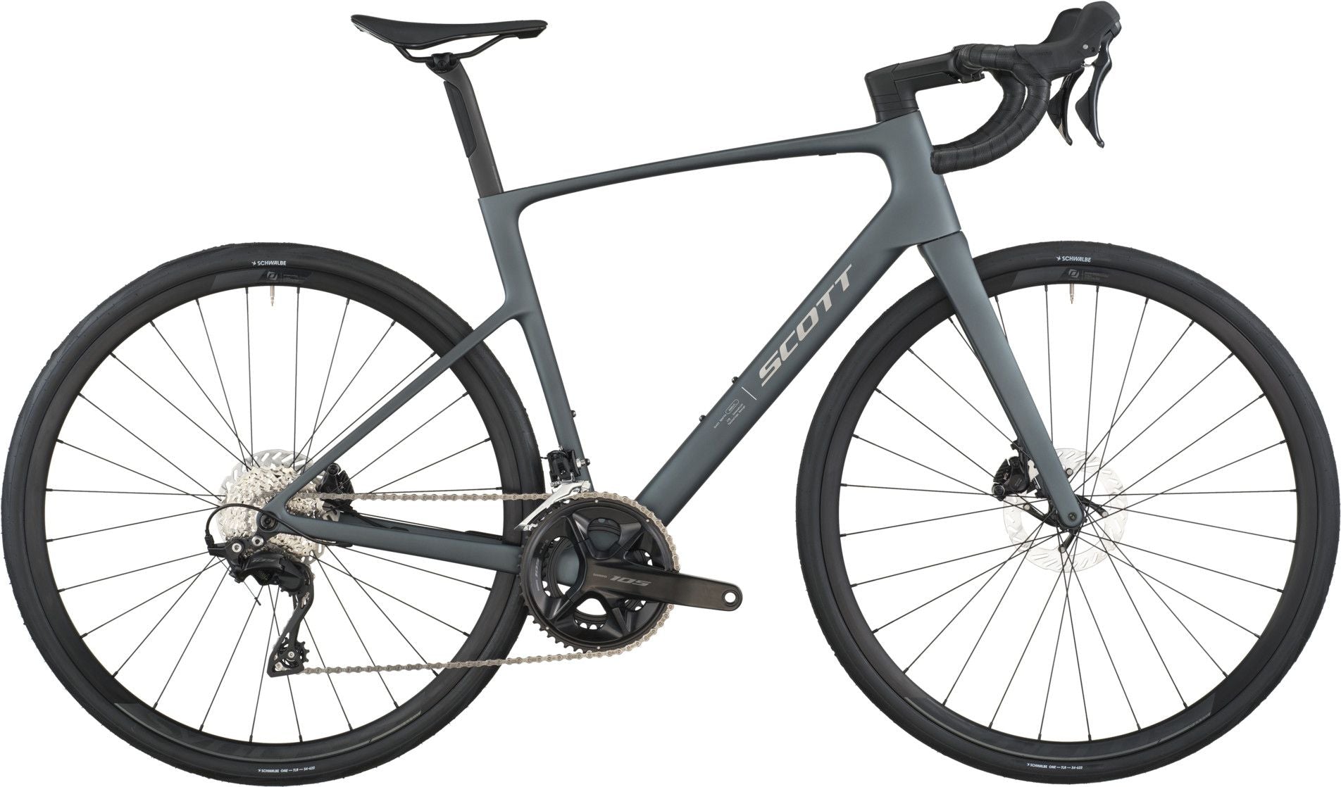 Vélo de Route Scott Addict 50 Shimano 105 12V 700 mm Gris 2025