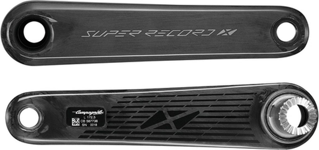 Paire de Manivelles Campagnolo Super Record X 1X13 Ultra Torque (Sans Plateau) Noir