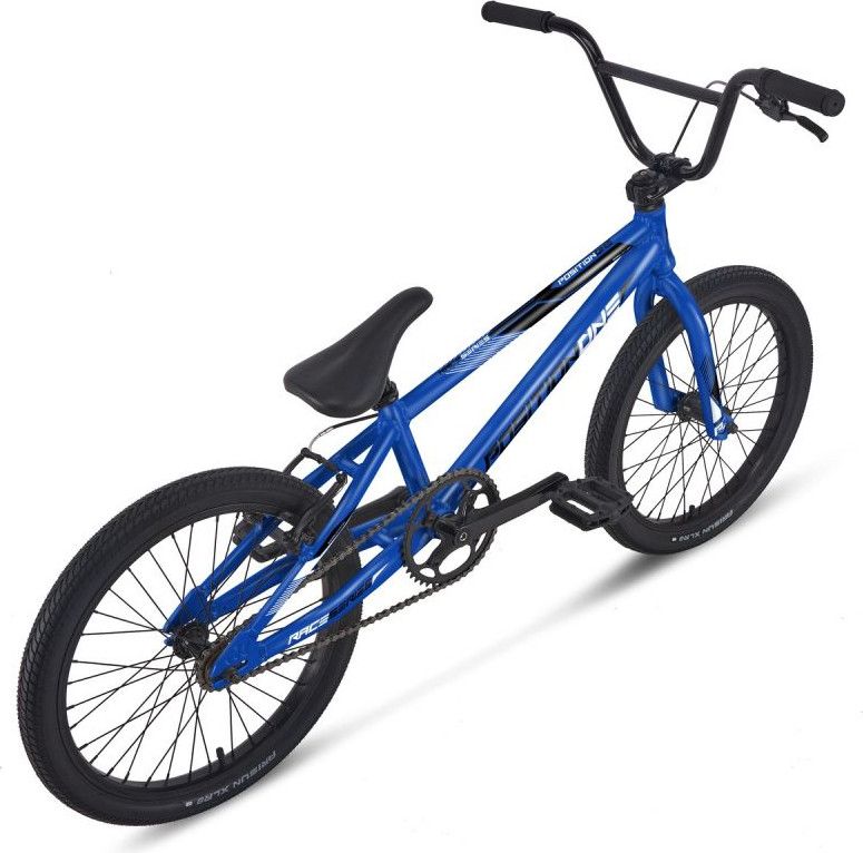 BMX Race Position One Race Series Bleu