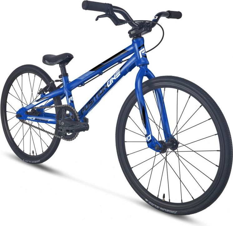 BMX Race Position One Race Series Bleu