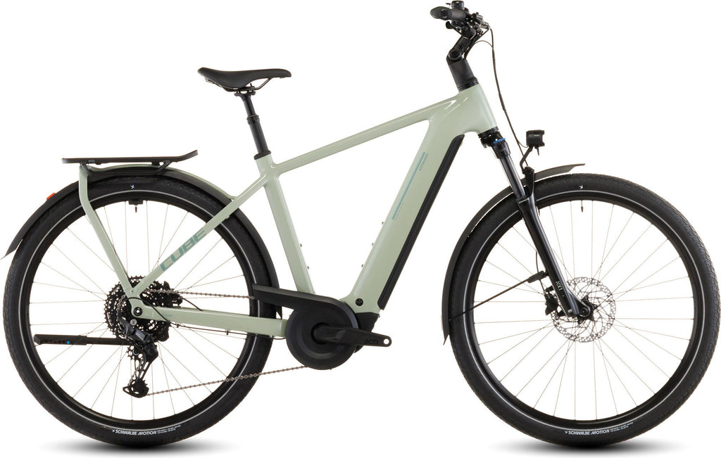 VTC Électrique Cube Kathmandu Hybrid One 800 Shimano Cues 10V 800 Wh 700 mm Vert Pea 2026