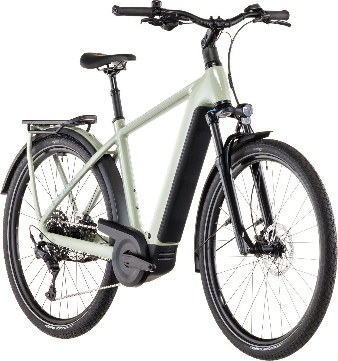 VTC Électrique Cube Kathmandu Hybrid One 800 Shimano Cues 10V 800 Wh 700 mm Vert Pea 2026
