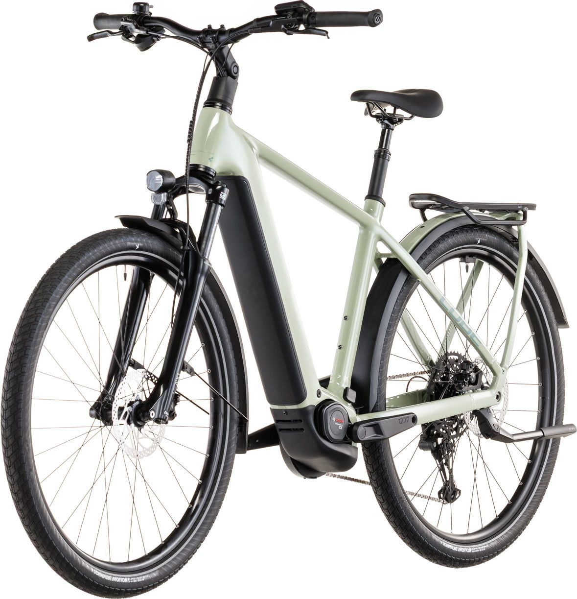 VTC Électrique Cube Kathmandu Hybrid One 800 Shimano Cues 10V 800 Wh 700 mm Vert Pea 2026