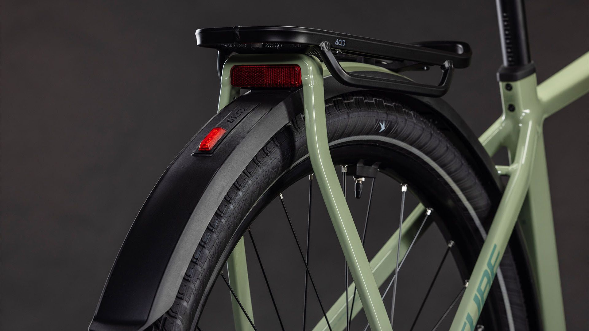 VTC Électrique Cube Kathmandu Hybrid One 800 Shimano Cues 10V 800 Wh 700 mm Vert Pea 2026
