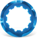 Écrou Centerlock Garbaruk pour Corps de Roue Libre Shimano HG Bleu