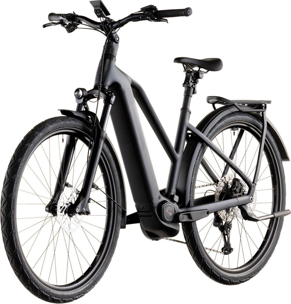 VTC Électrique Cube Kathmandu Hybrid Pro 800 Trapeze Shimano Deore/Deore XT 12V 800 Wh 700 mm Noir Coal 2026