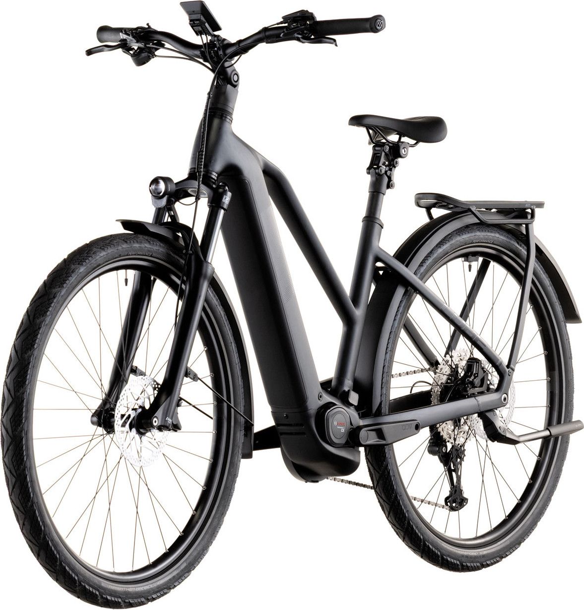 VTC Électrique Cube Kathmandu Hybrid Pro 800 Trapeze Shimano Deore/Deore XT 12V 800 Wh 700 mm Noir Coal 2026