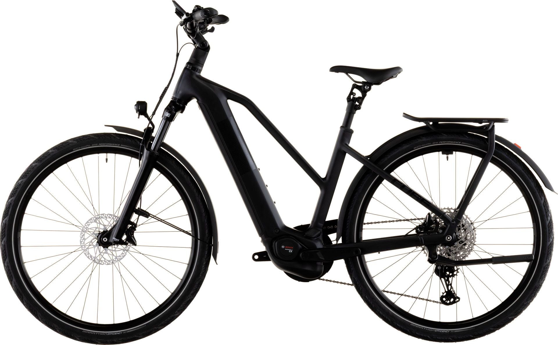 VTC Électrique Cube Kathmandu Hybrid Pro 800 Trapeze Shimano Deore/Deore XT 12V 800 Wh 700 mm Noir Coal 2026